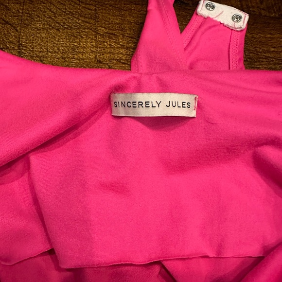 Sincerely Jules Pink Bodysuit - Picture 4 of 4